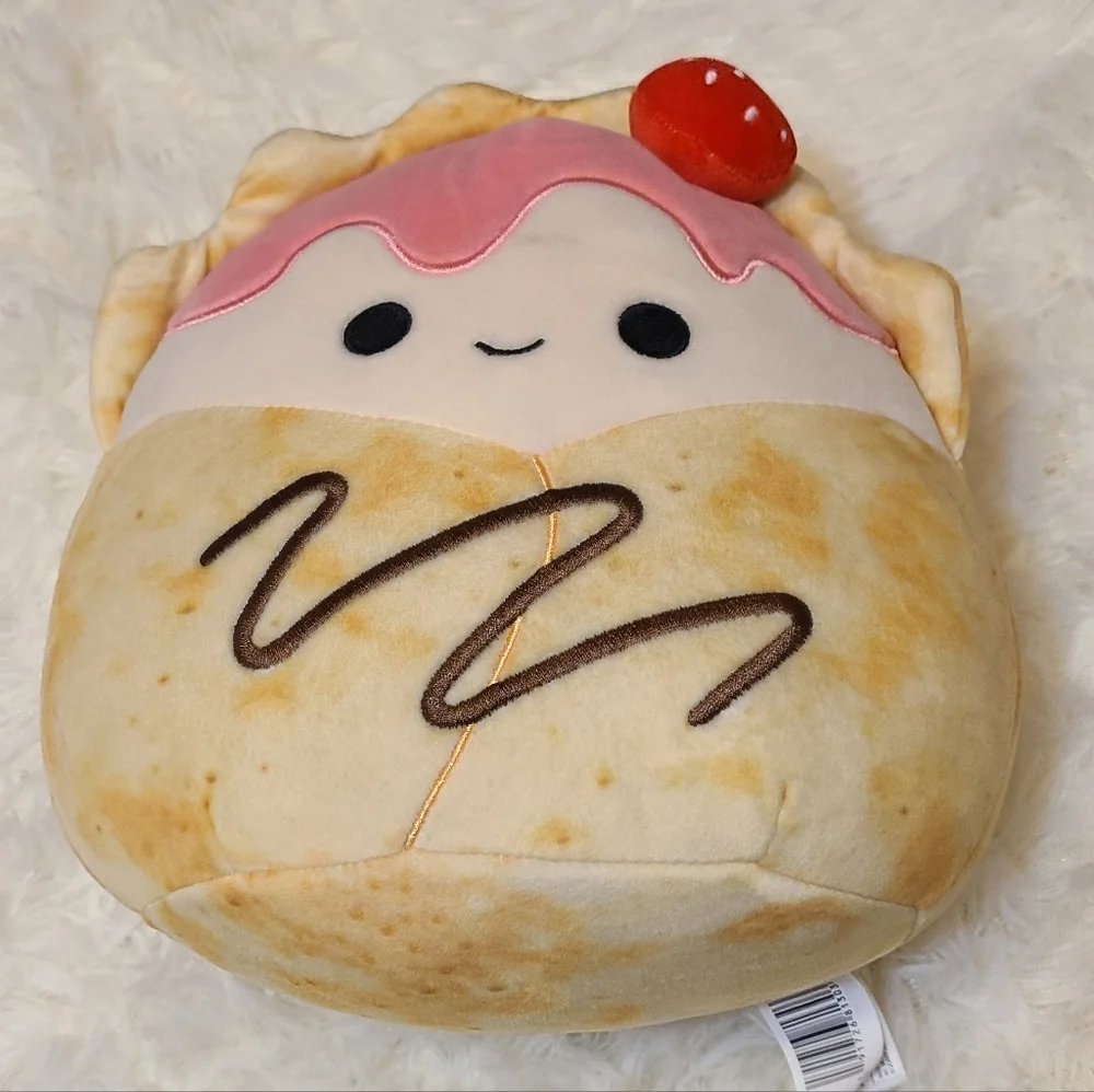 Gasten Strawberry Crepe & Deja Donut 8" Squishmallows Plush Bundle Lot Of 2 - Picture 6 of 11